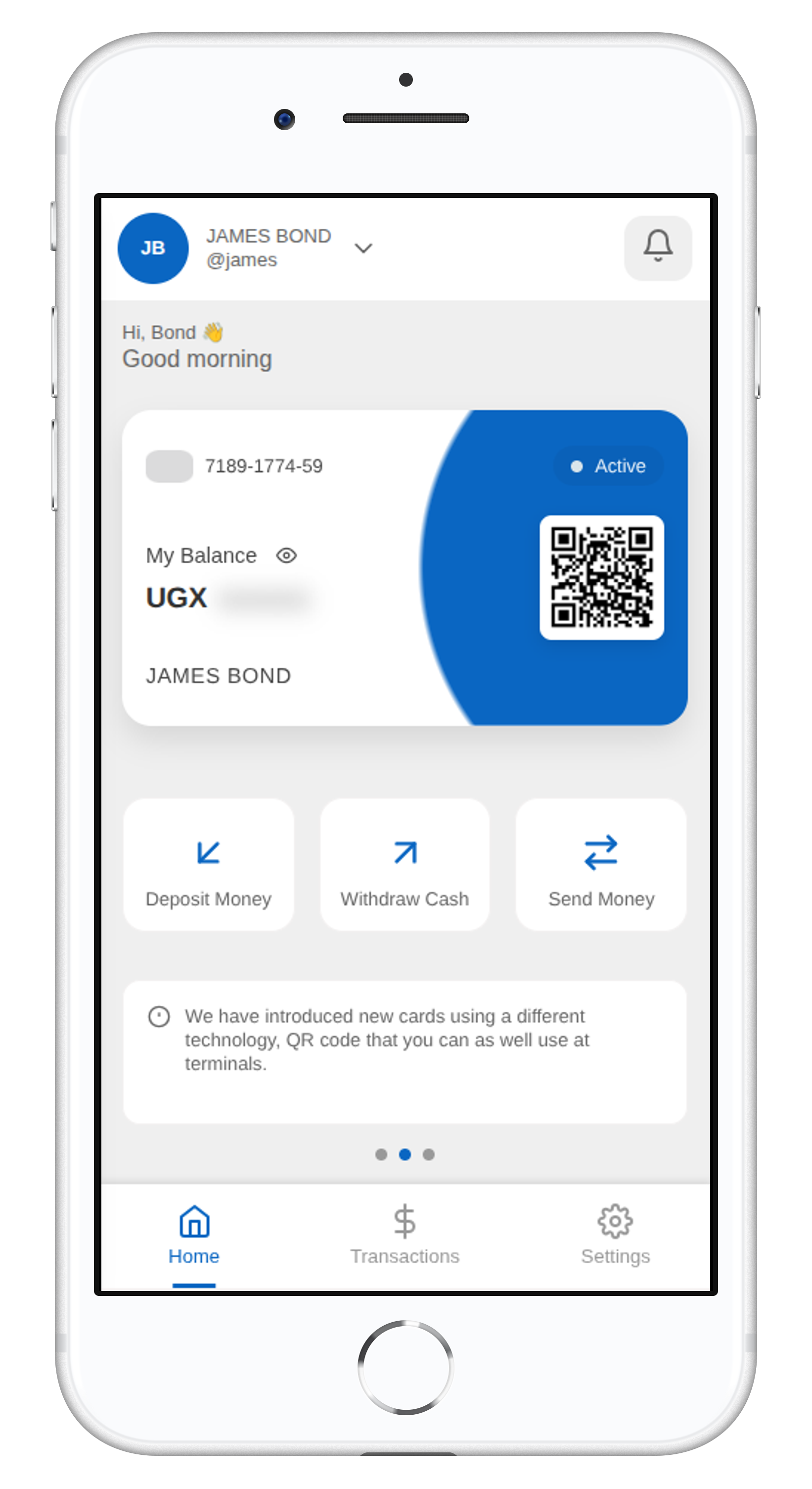 CS Card Pay Mobile App